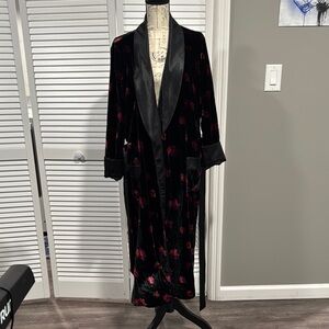 Victoria Secret velvet/silk Robe